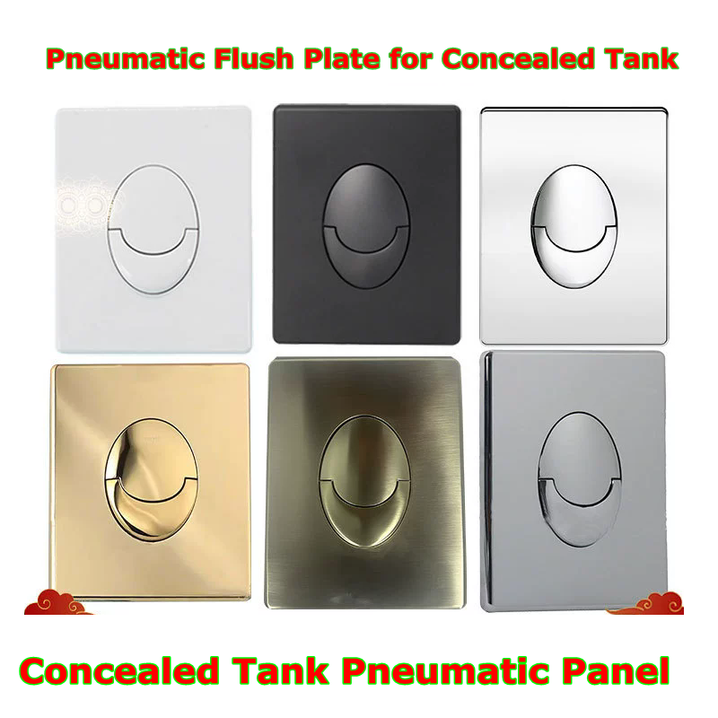 Toilet Fill Valve - Flush Push Button Plate Compatible with