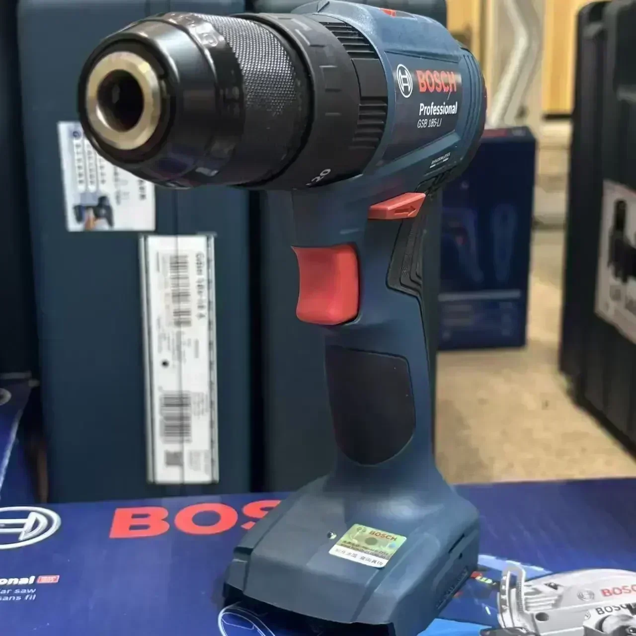 Bosch Drill Gsb 18V - Bosch GSB 185-LI 18V Brushless Cordless