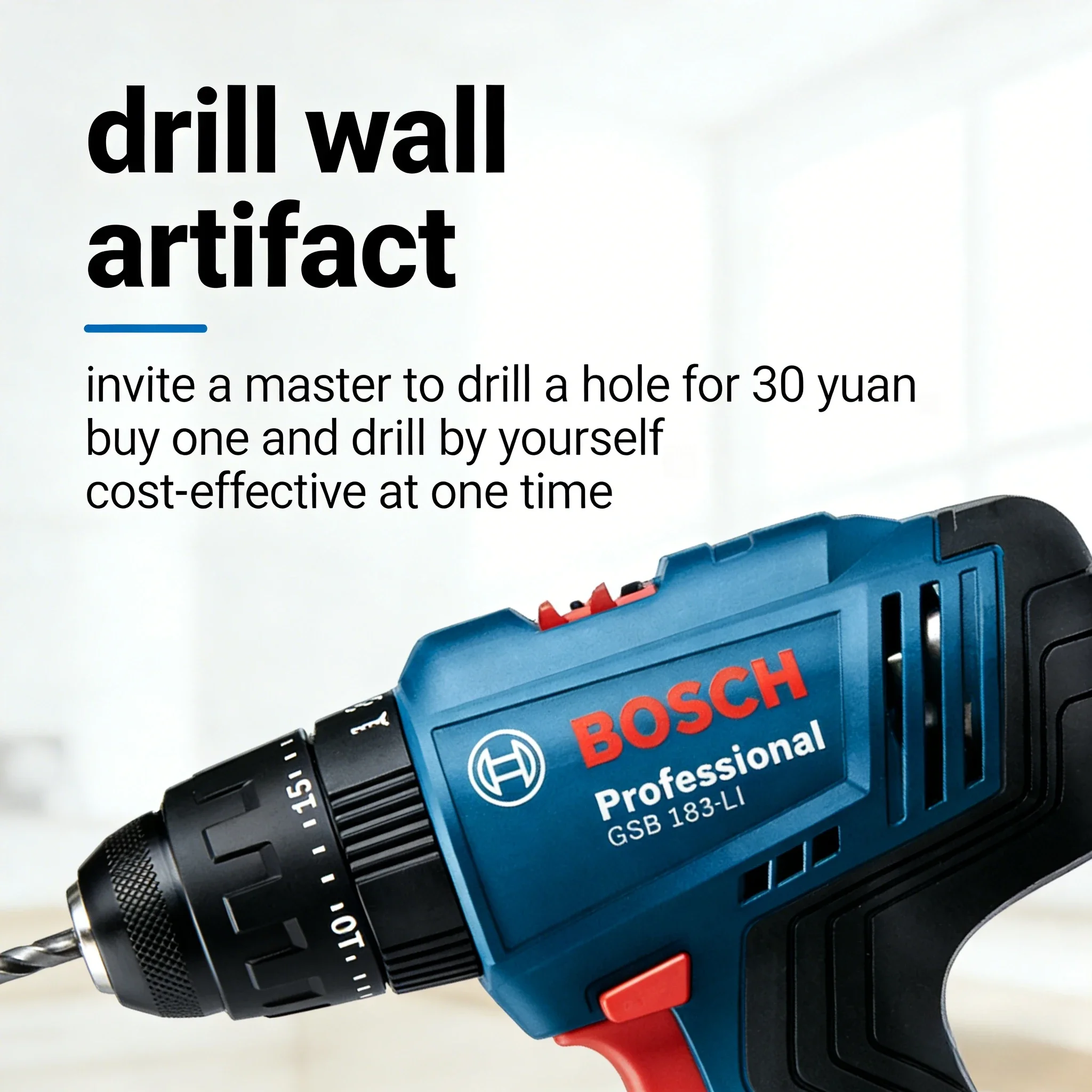 Bosch Drill Gsb 18V - Bosch GSB183-LI 18V Cordless Impact Drill