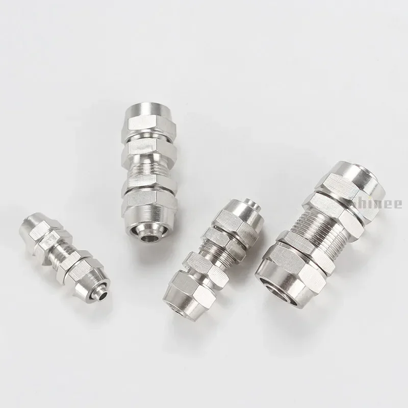 Copper Plated Nickel Pneumatic - Compression Fitting Brass 评论和价格
