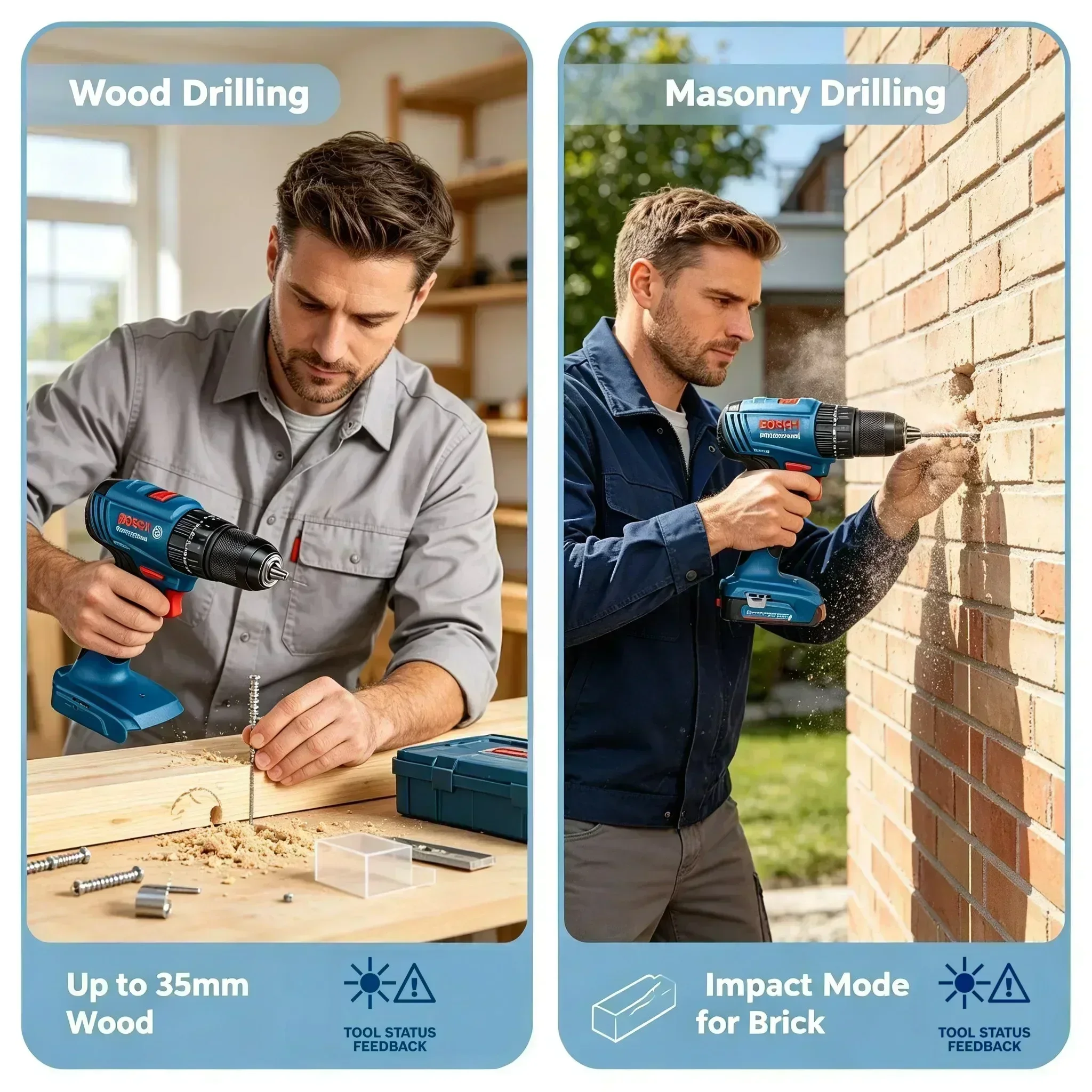 Bosch GSB 185-LI 18V Brushless - Bosch Drill Gsb 18V 评论和价格