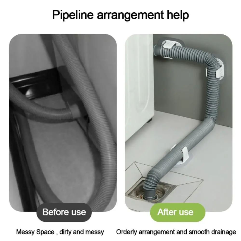 Self-adhesive Pipe Clamp Hooks - Plastic Pipe Clip 评论和价格