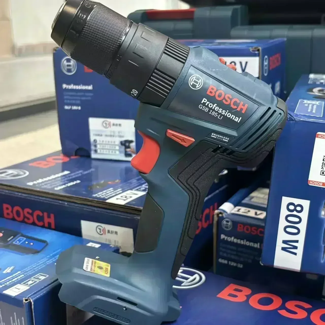 Bosch GSB 185-LI 18V Brushless - Bosch Drill Gsb 18V 评论和价格