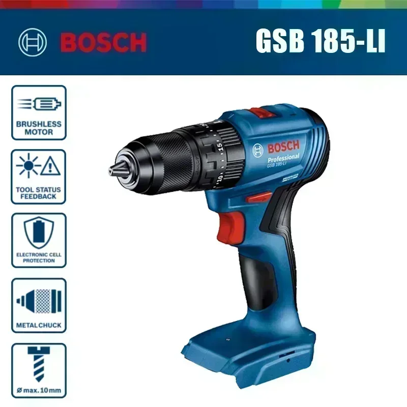 Bosch GSB 185-LI 18V Brushless - Bosch Drill Gsb 18V 评论和价格