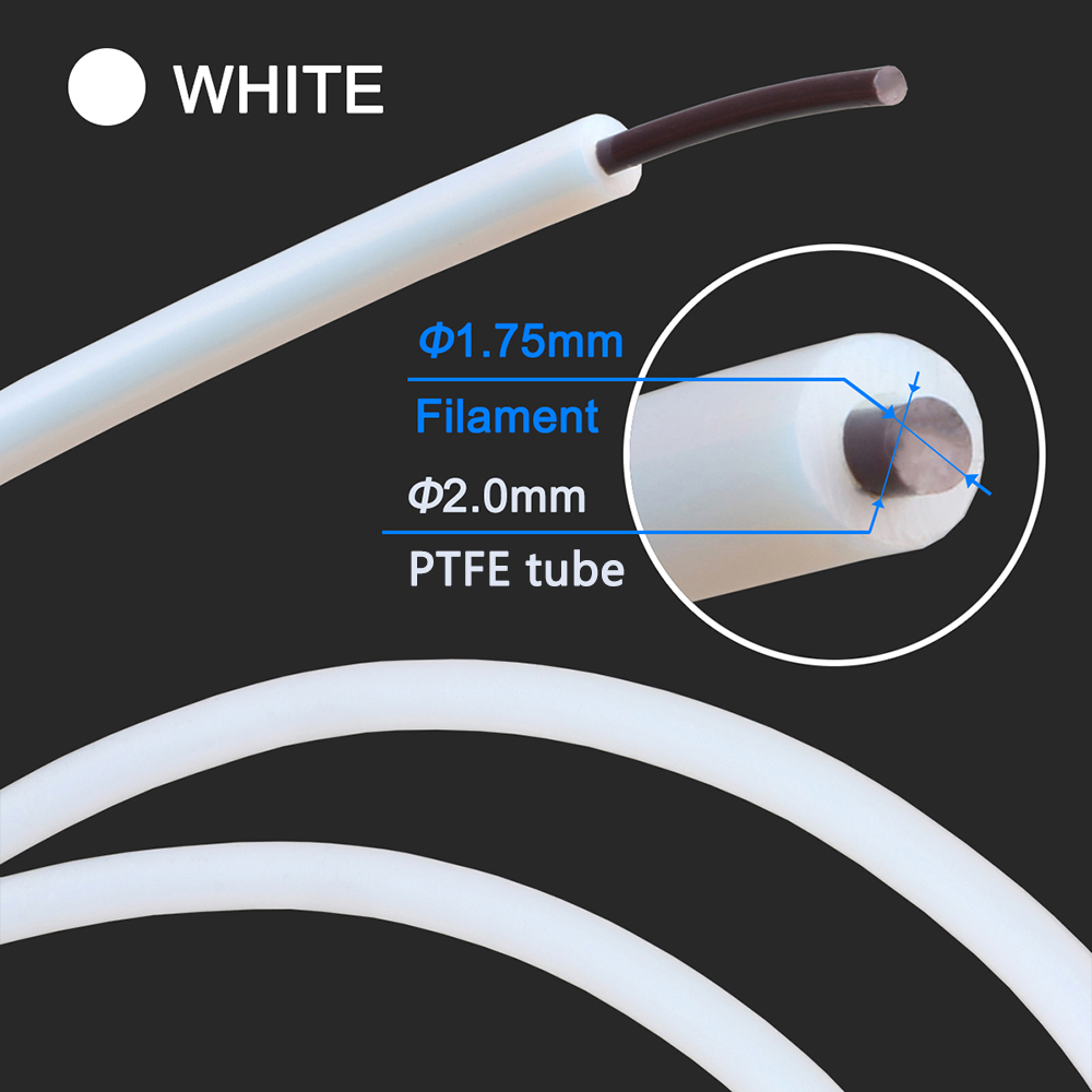 3DSWAY 3D Printer Parts 1M 2M  - Ptfe Tape Thread 评论和价格