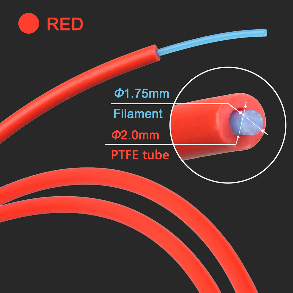 3DSWAY 3D Printer Parts 1M 2M  - Ptfe Tape Thread 评论和价格