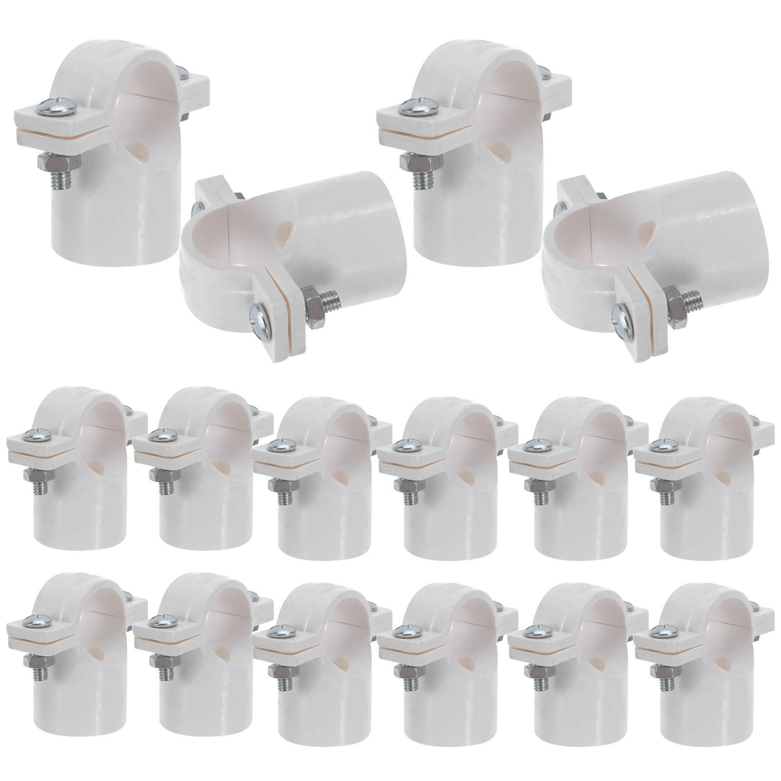 30Pcs Pipe Supports Suspension - Drain Pipe Clip 评论和价格