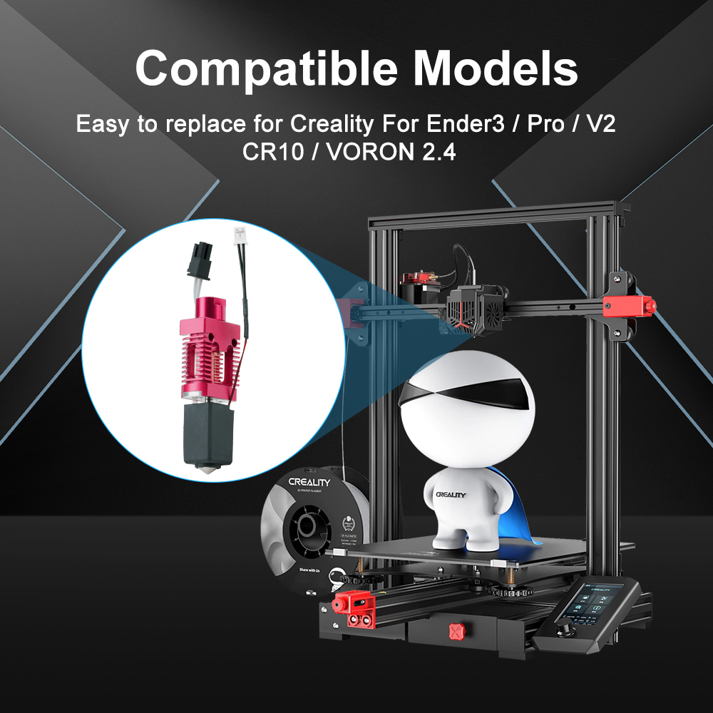 Upgrade Hotend Kit For Crealit - Creality Printer Ender 3 V3 评论和价格